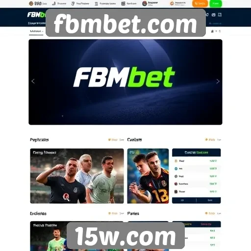 Análise da interface do usuário do site fbmbet.com